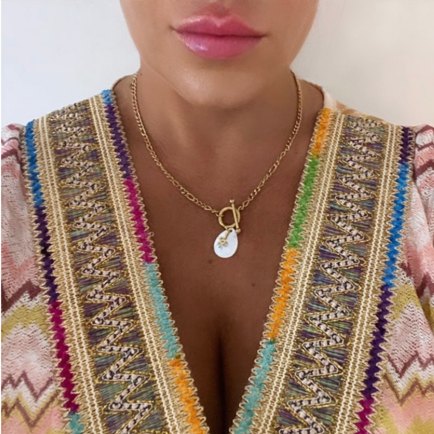 Lavish Gold Necklace Stainless Steel