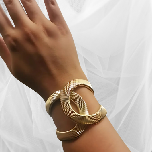 gold cuff bracelet