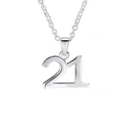 21st pendant