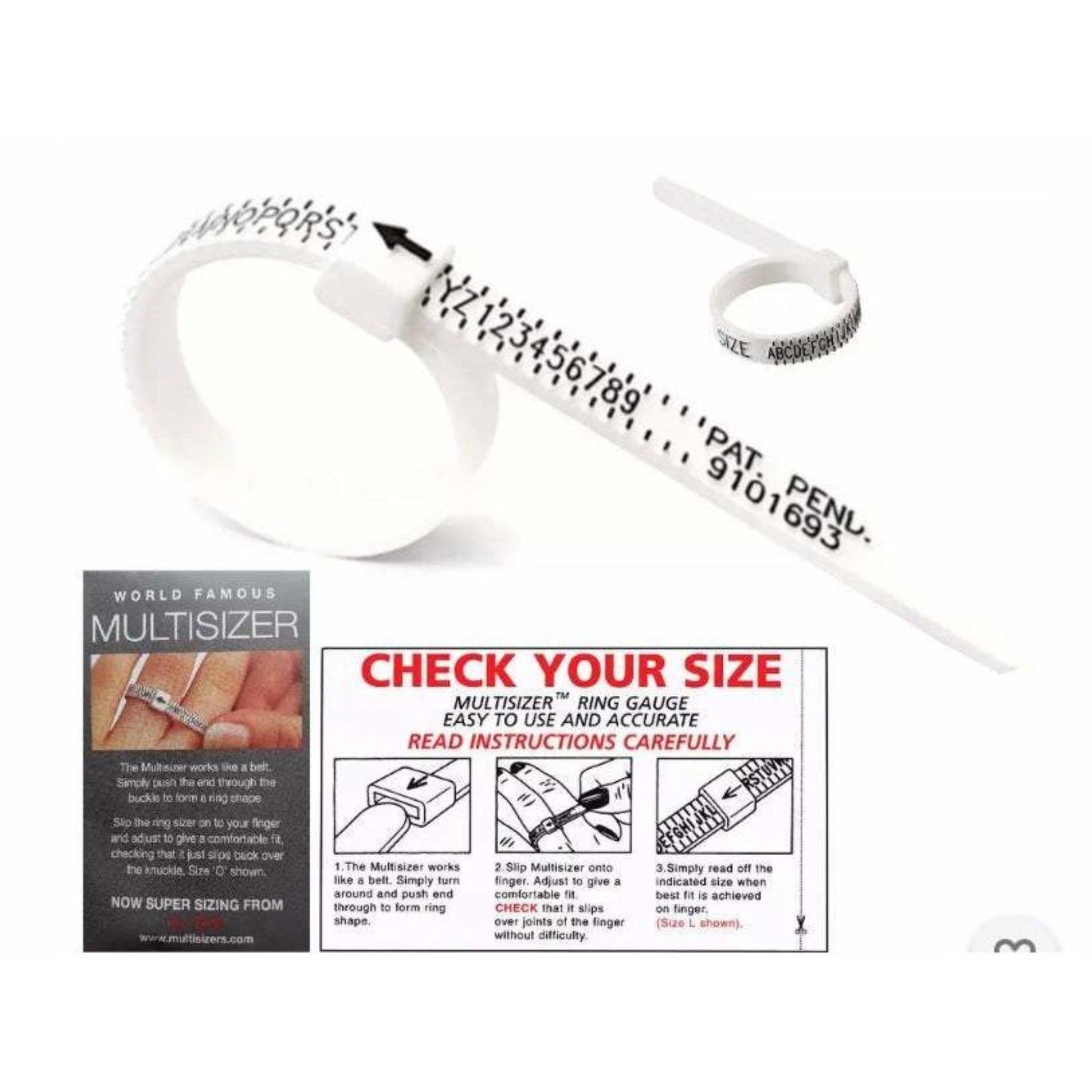 ring finger sizer